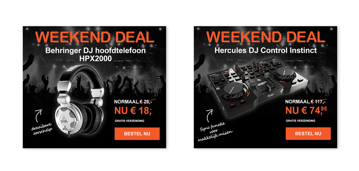 Weekenddeal Emailing