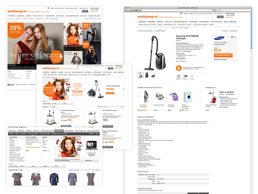 Korting4Daagse wehkamp
