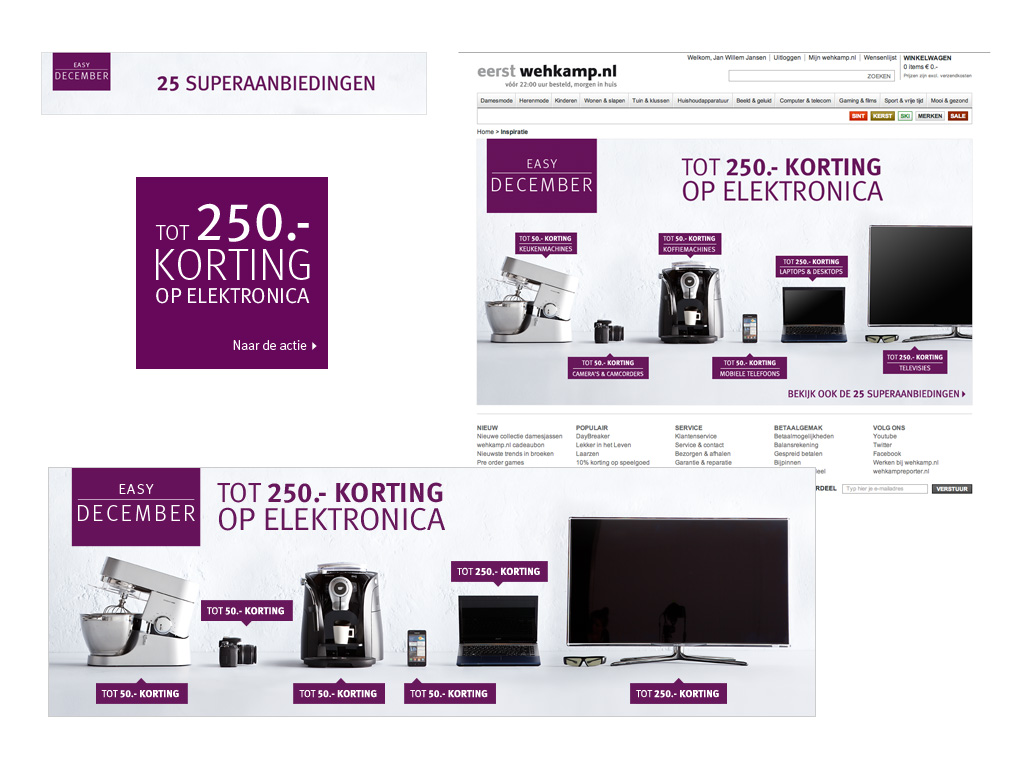 Ontwerp elektronica campagne